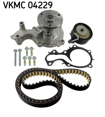 SKF VKMC 04229 Distributieriem kit incl.waterpomp
